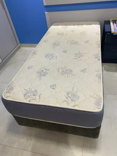 Vendo colchão box solteiro (box+colchão) Castor sleep max D45