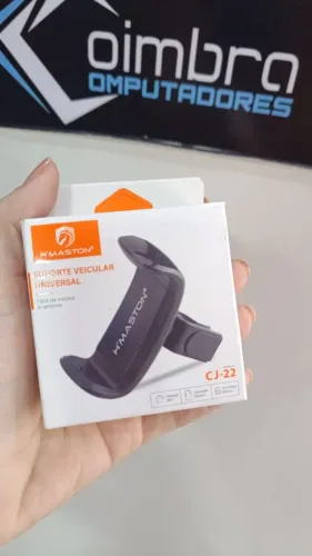 Suporte Para Celular Veicular H'maston Cj-22Gps Ar Condicionado - Loja Coimbra Entrega