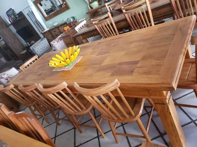 Mesa Demolição Mosaico Com Pé Diamante