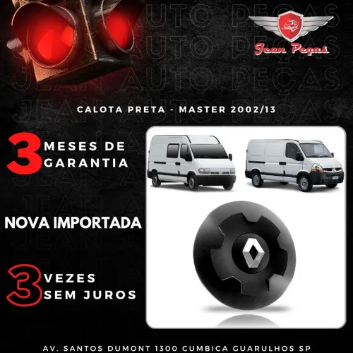 calota preta, master 2002 a 2013