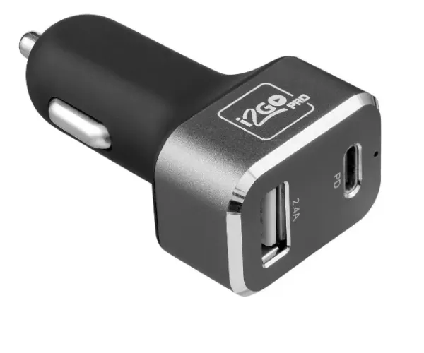 Carregador Veicular I2go Pd 30w Usb A/c 12/24v (bivolt) I2go