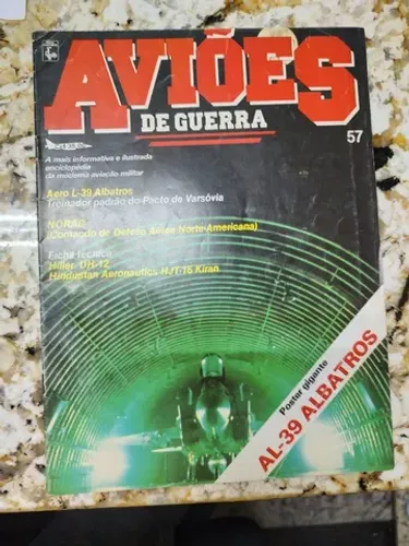 Revista Aviões de Guerra nº57 AL-39 Albatros Editora