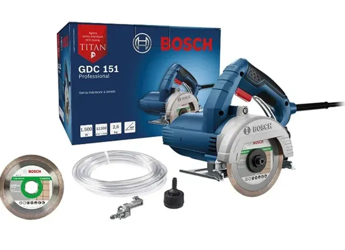 Serra Mármore Bosch GDC 151 Titan 1500W 220V
