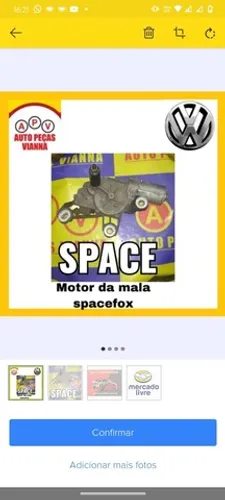 Motor da mala spacefox