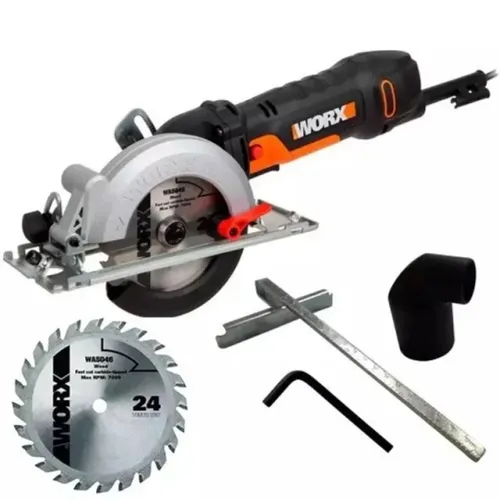 Serra Circular Compacta 120mm 500W - Worx-WX439.1