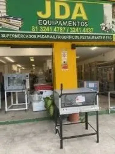 Forno com pedra refratária a gás - marca progás- pizzaria - casa de bolos