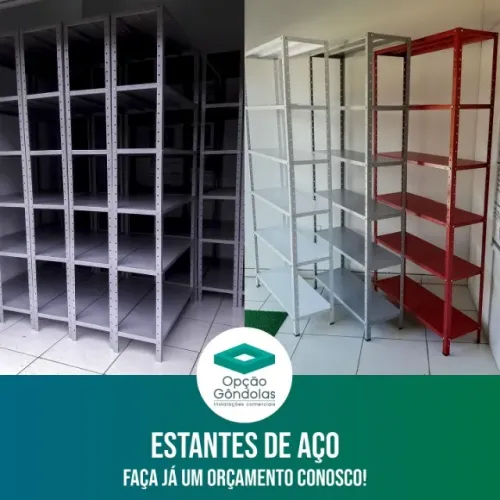 Estantes e Prateleiras para lojas
