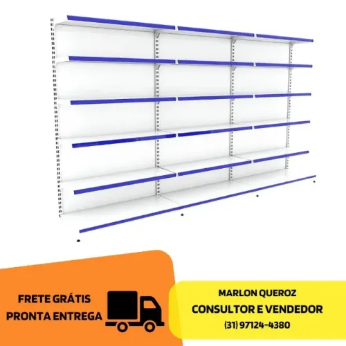 Gondola de Parede Nova para Comercio