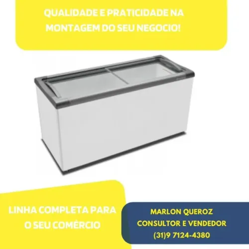 Freezer Horizontal 490 Litros Metalfrio 220v
