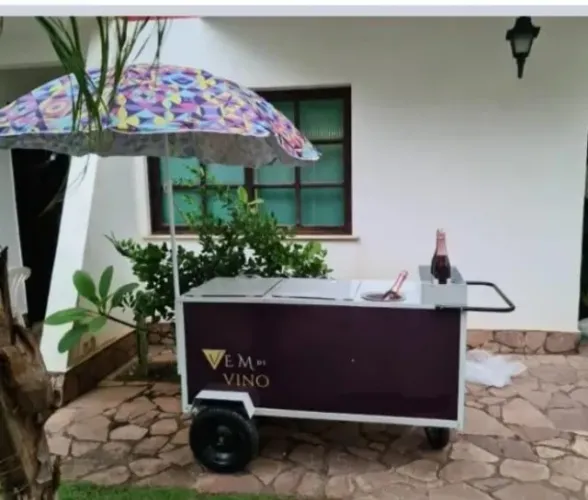 Vendo carrinho gourmet 
