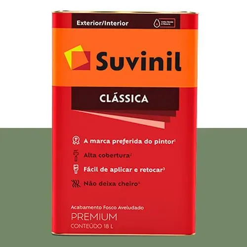 Tinta Clássica Verde Musgo - Suvinil 18L