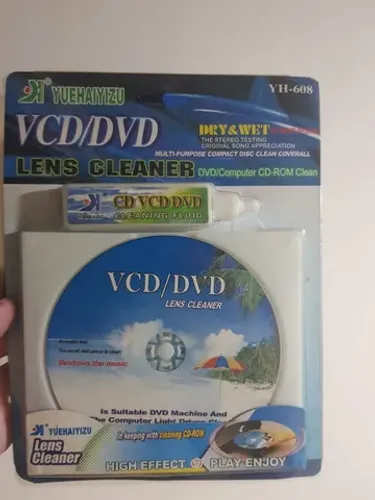 Cd Limpador De Lente de video game, computador ,dvd , bluray .