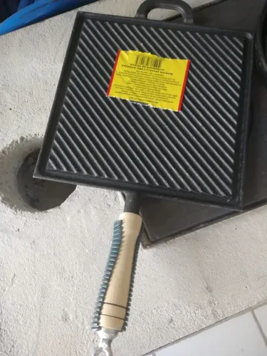 Chapa de Ferro Fundido para Churrasco