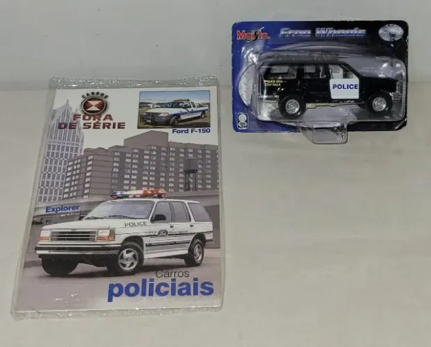 Carros Fora De Série Ford F-150 Explorer Maisto + Revista
