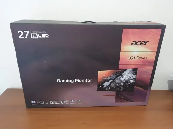 Monitor Led Gamer 27" Acer 165Hz 0,7ms