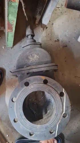 Registro 150 mm flangeado de ferro fundido