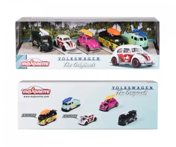 Miniatura Majorette volkswagen 5 peças ( maisto, hotwheels, jada, matchbox )