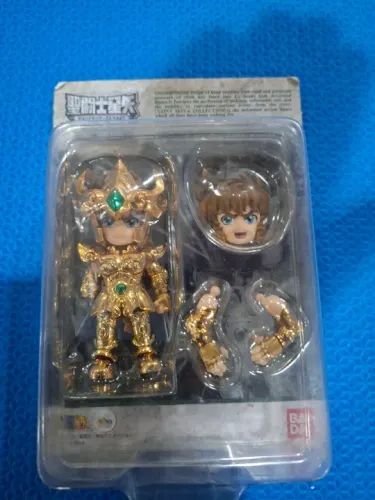 Cloth Myth Cavaleiros Zodiacos Bandai Toei Miniatura Chibi Toy Aioria Leão Original