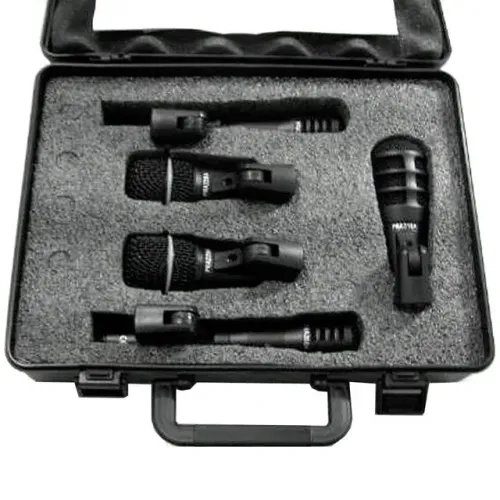 Kit microfone Superlux DRK A3-C2  5 peças 