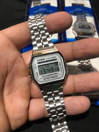 Relógio Casio Digital Masculino Prata