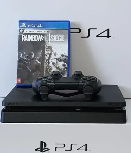PS4 500GB c/ Super Garantia + RAIBOM SIX.