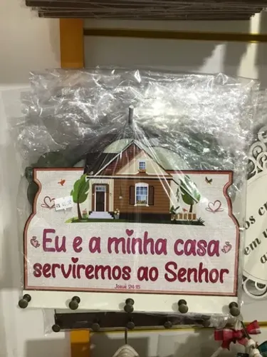 Porta chaves com frases diversas