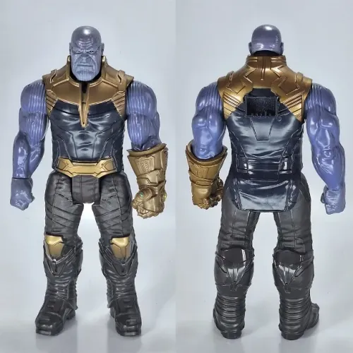 Boneco Thanos Marvel Titan Hero Series 30cm Hasbro (Usado)