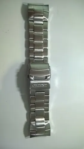 Pulseira Orient Mbssc037 em aço inox Original sem uso - 22mm - Leia com atenção