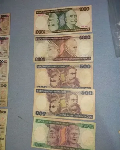 Moedas antigas do Brasil