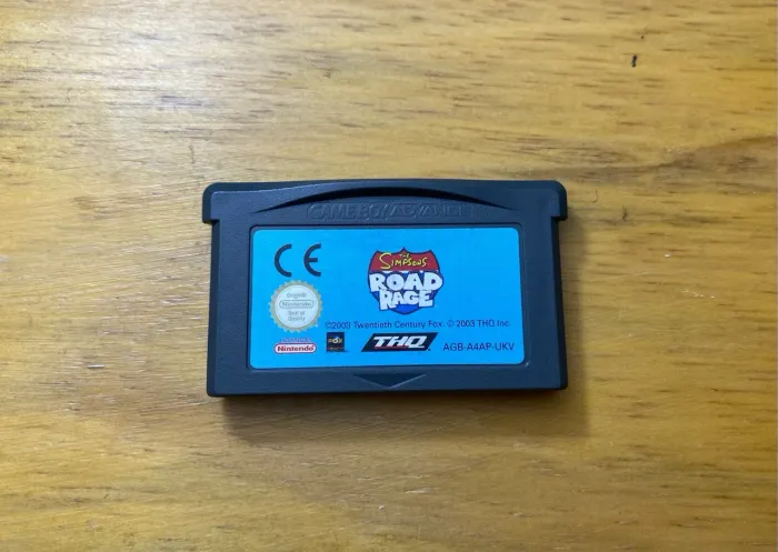 The Simpsons Road Race Gba Game Boy Advance
