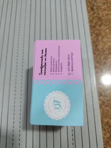 FAZEMOS CARTÃO DE VISITA SÓ FRENTE 