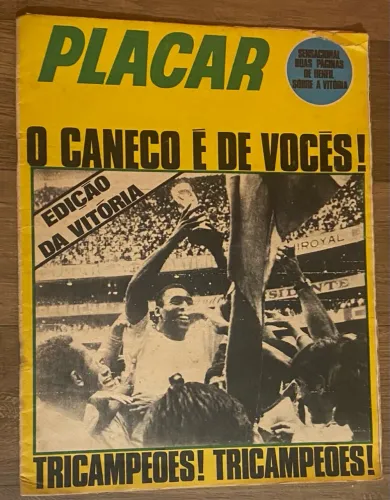 Revista Placar - Edição da Vitória Tricampeões!