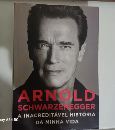 Livro Arnold schwarzenegger