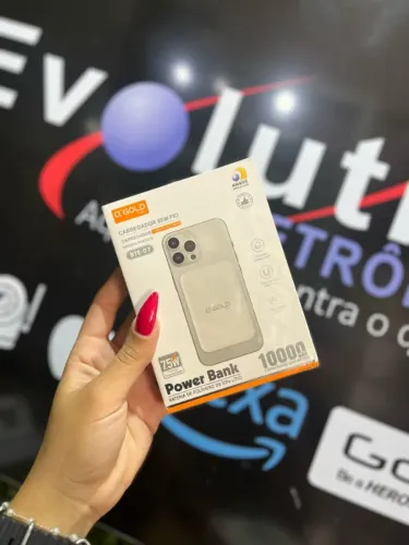 Carregador Portátil - Power Bank 10000mAh BTE-07 Ol´Gold