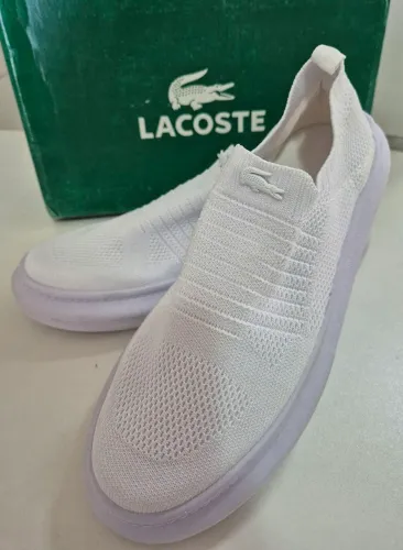 Tenis Knit LaCoste Branco tam. 39