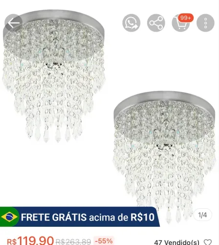 2 Lustre novo por 80 