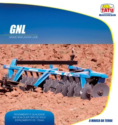 Grade Niveladora Leve GNL 28x20"