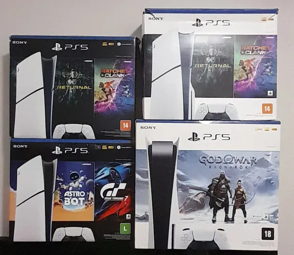 Consoles Novos e Seminovos (Leia a Descrição!)