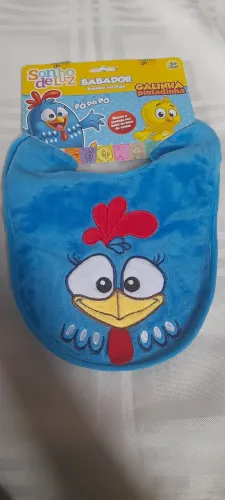 Babador de Plush Galinha Pintadinha