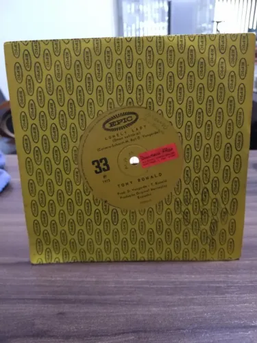 Compacto Vinil Tony Ronald - Lonely Lady