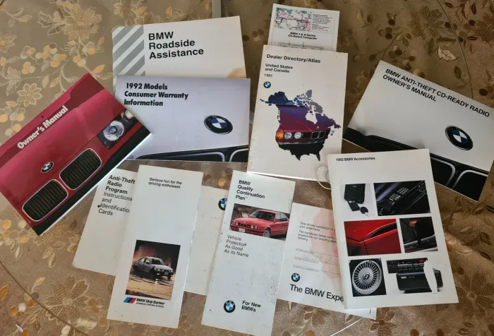 Manual da BMW 1992