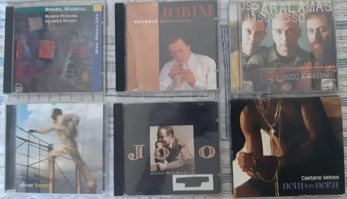 Lote de 6 CD's MPB diversos