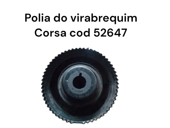 Polia do virabrequim Corsa cod 52647