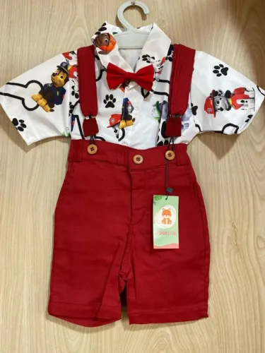 Conjunto Temático Infantil Patrulha canina