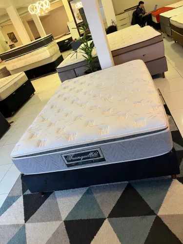 Colchão Casal SANKO PILLOW TOP seminovo - Entrego! 