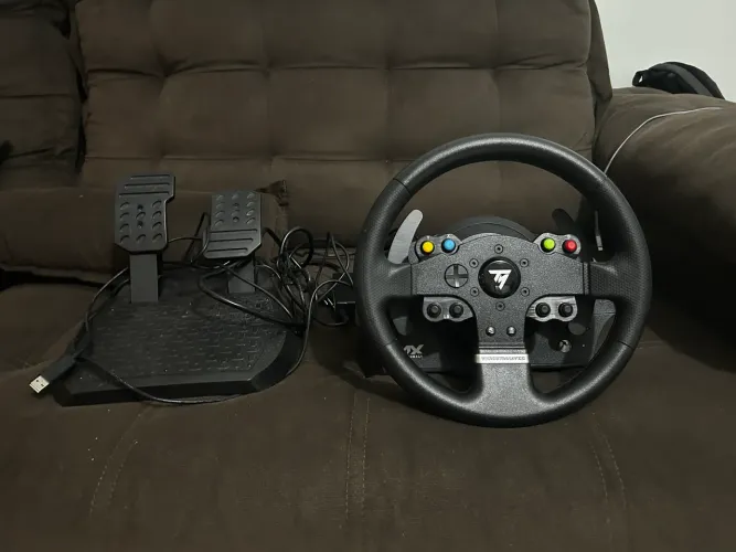 Volante gamer thrustmaster tmx com force feedback