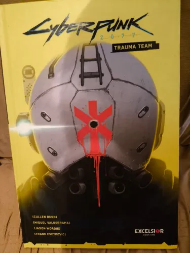 Cyberpunk 2077 Trauma Team - Livro em Capa Dura