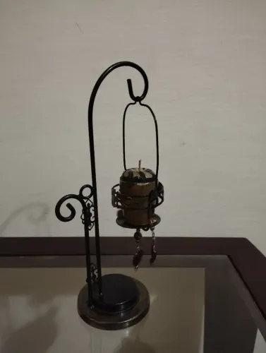 Castiçal de Ferro Decorativo