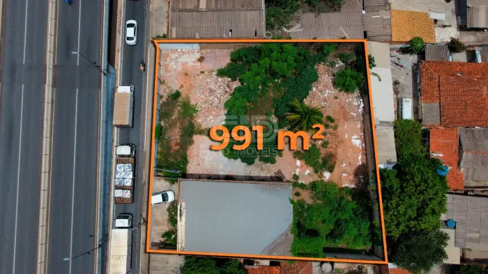 Terreno com 991m² na Avenida Beira Rio em Cuiabá
