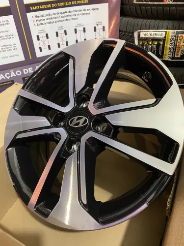 Rodas novas r15 modelo hb20 